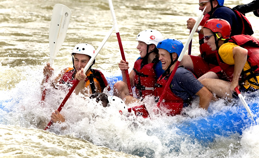 Whitewater Center Rafters