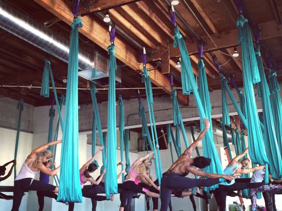 Class at AIR® aerial fitness