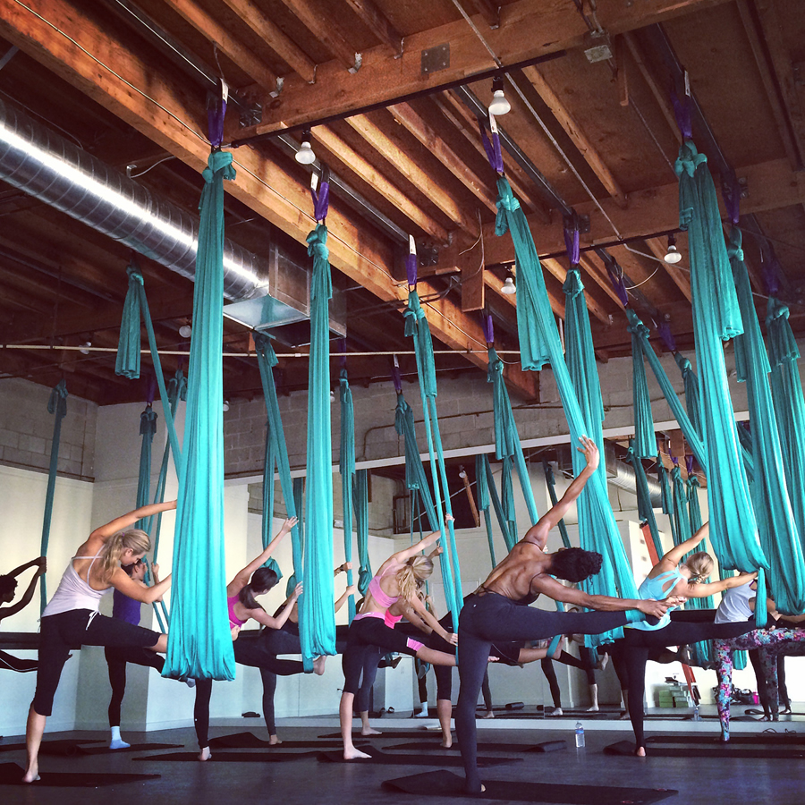 Class at AIR® aerial fitness