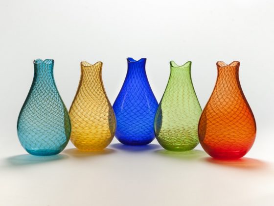 Fishnet Vase by John Geci