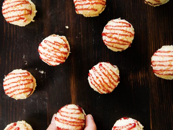 Mike Pappas' Raspberry Coconut Snowballs