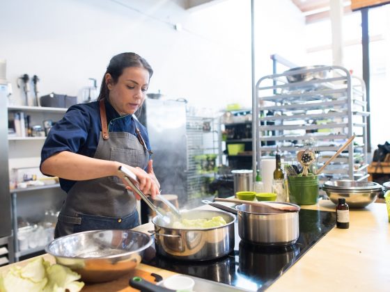 Chef Alyssa cooks Christmas dinner in Charlotte
