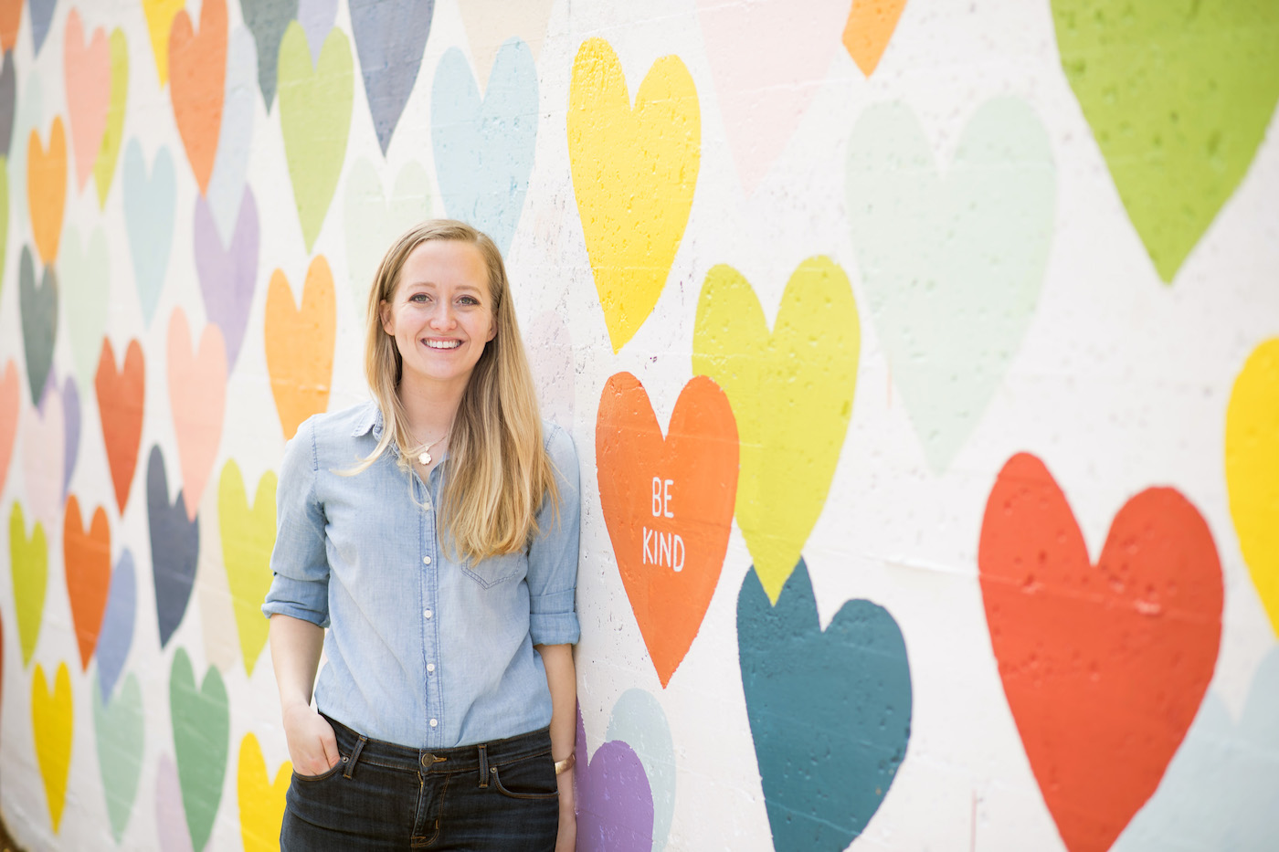 A Guide to Charlotte NC: Confetti Hearts Wall Edition! – Evelyn Henson