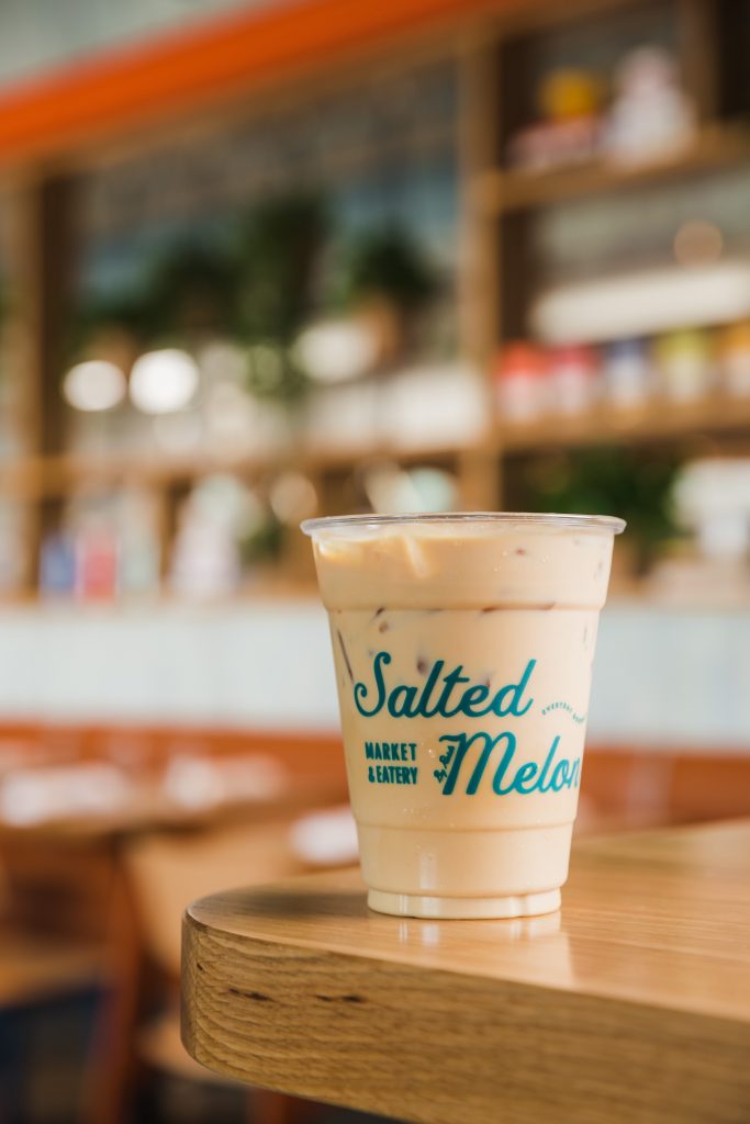 Coffe at Salted Melon In South End