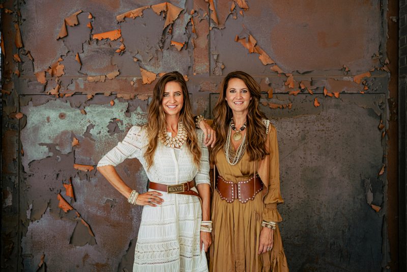 Elizabeth White and Jacquelyn Tugwell owners of Twine and Twig a boutique jewelry brand in Charlotte NC.