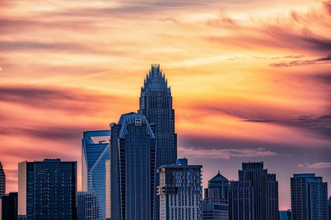 Charlotte NC Skyline Taken By Justin Potter - One of The Best Photographers In North Carolina