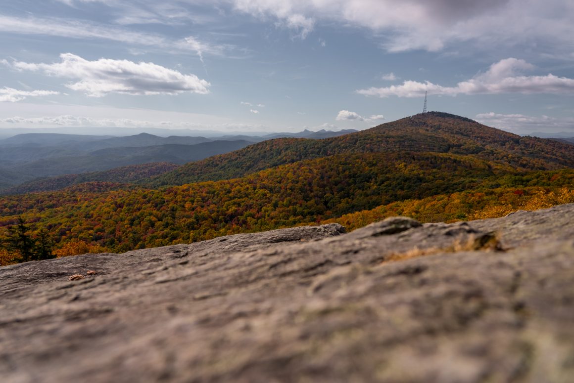Where To See Fall Foliage In North Carolina - Beacon Heights on the Blue Ridge Parkway in NC