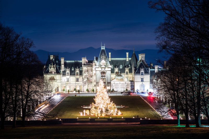 Biltmore Estate In Asheville NC During Christmas