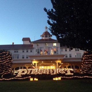 Pinehurst NC Carolina Hotel At Christmas