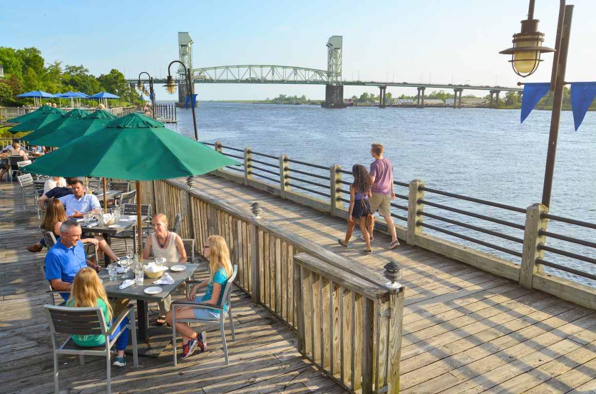 walking the boardwalk is one of the fun things to do in Wilmington NC