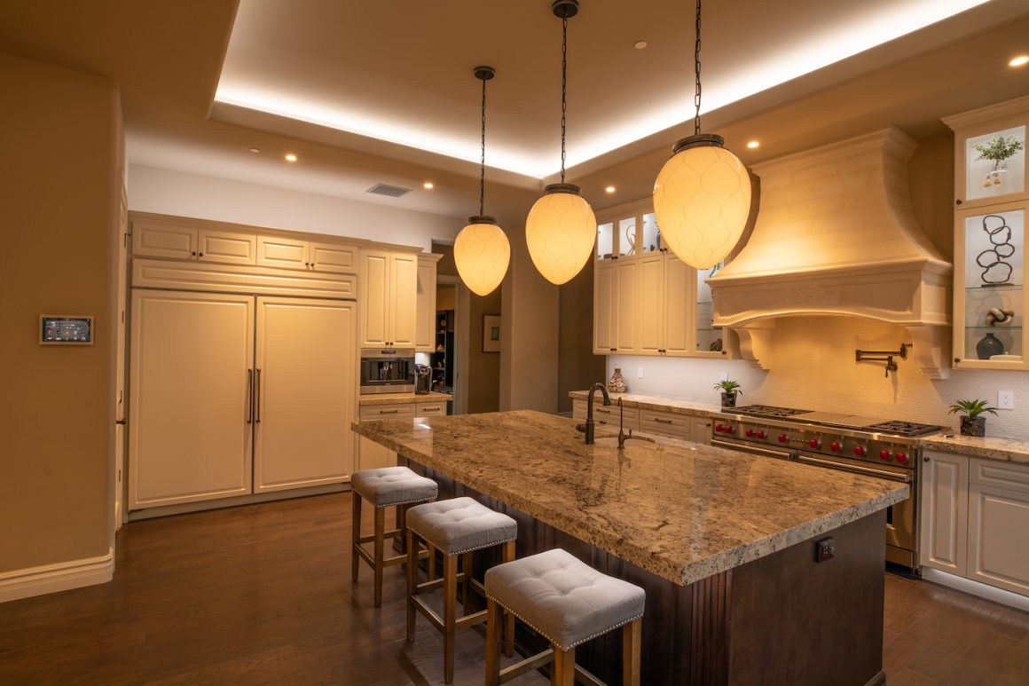 kitchen lighting from home technology solutions
