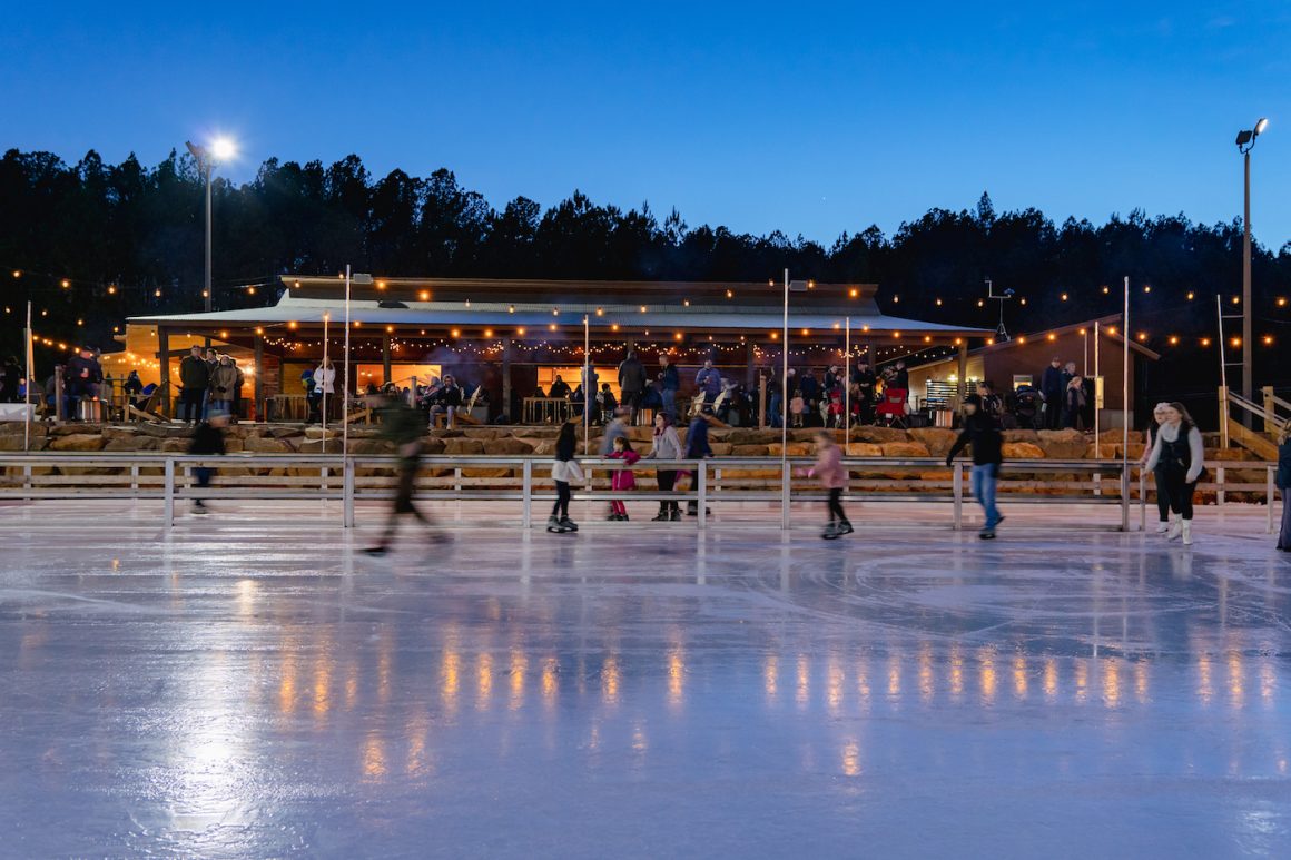 the us national whitewater center is where to see christmas lights in nc