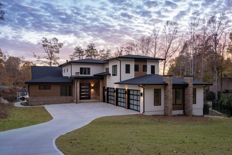 exterior of home by lakemist homes