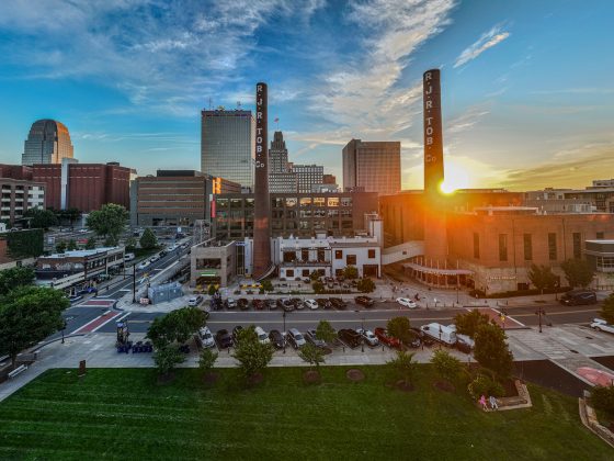 skyline view of winston-salem