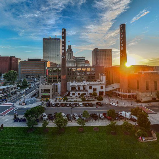 skyline view of winston-salem