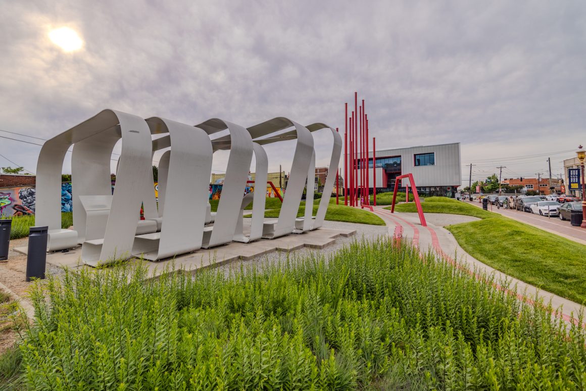 public art installation in winston-salem