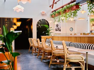 interior of a restaurant created by built on hospitality