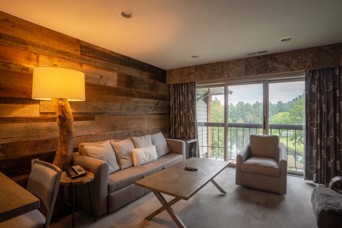 living space at chetola resort