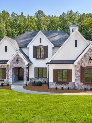 Custom home by grand living