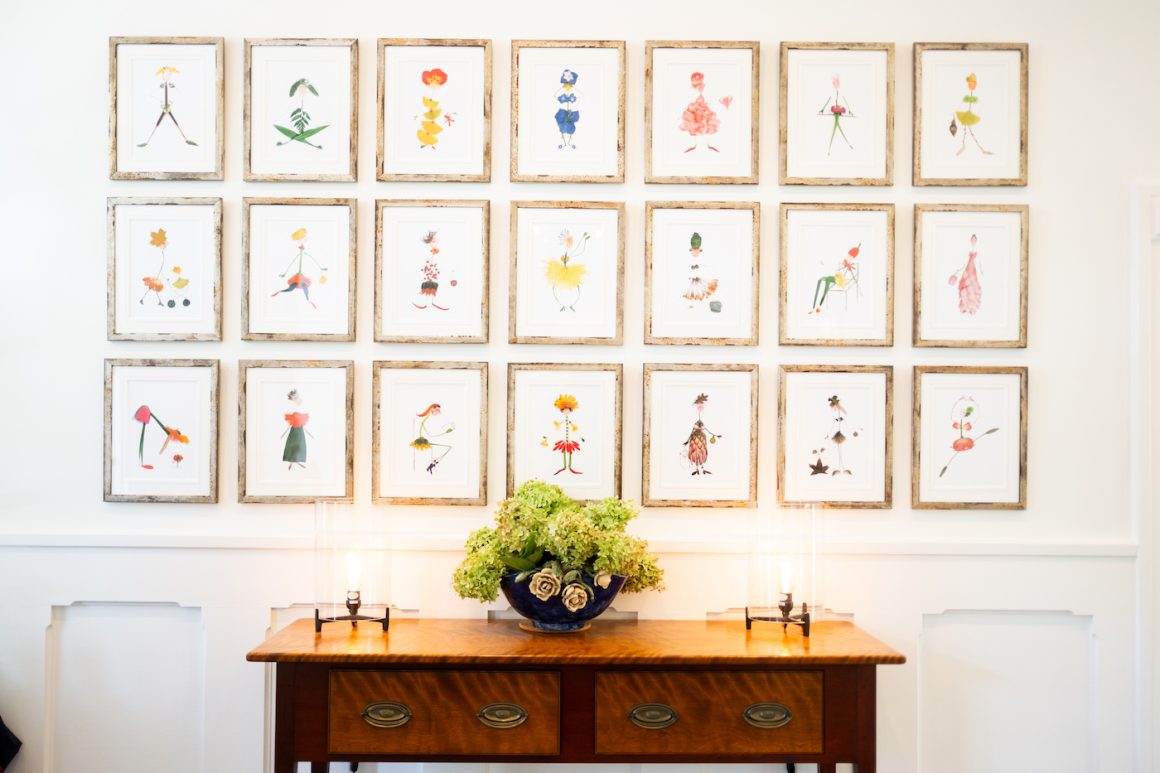 curlin reed sullivan's art mounted on a wall