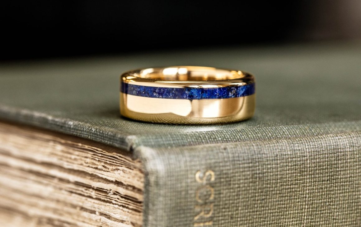 Engagement and Wedding Rings Rustic Main