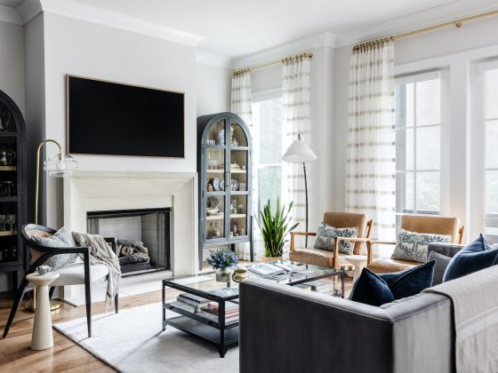 living room by new south home