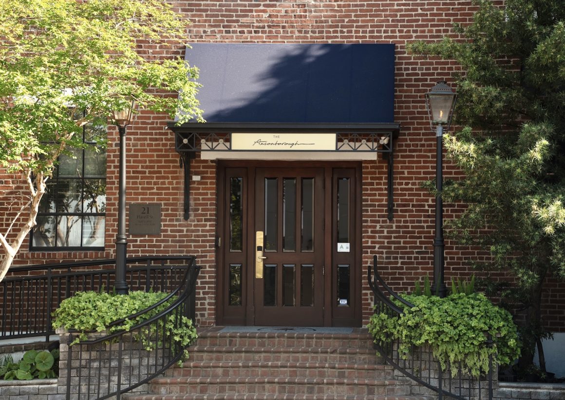 exterior of the ansonborough charleston