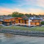 exterior shot of a home by grand living homes