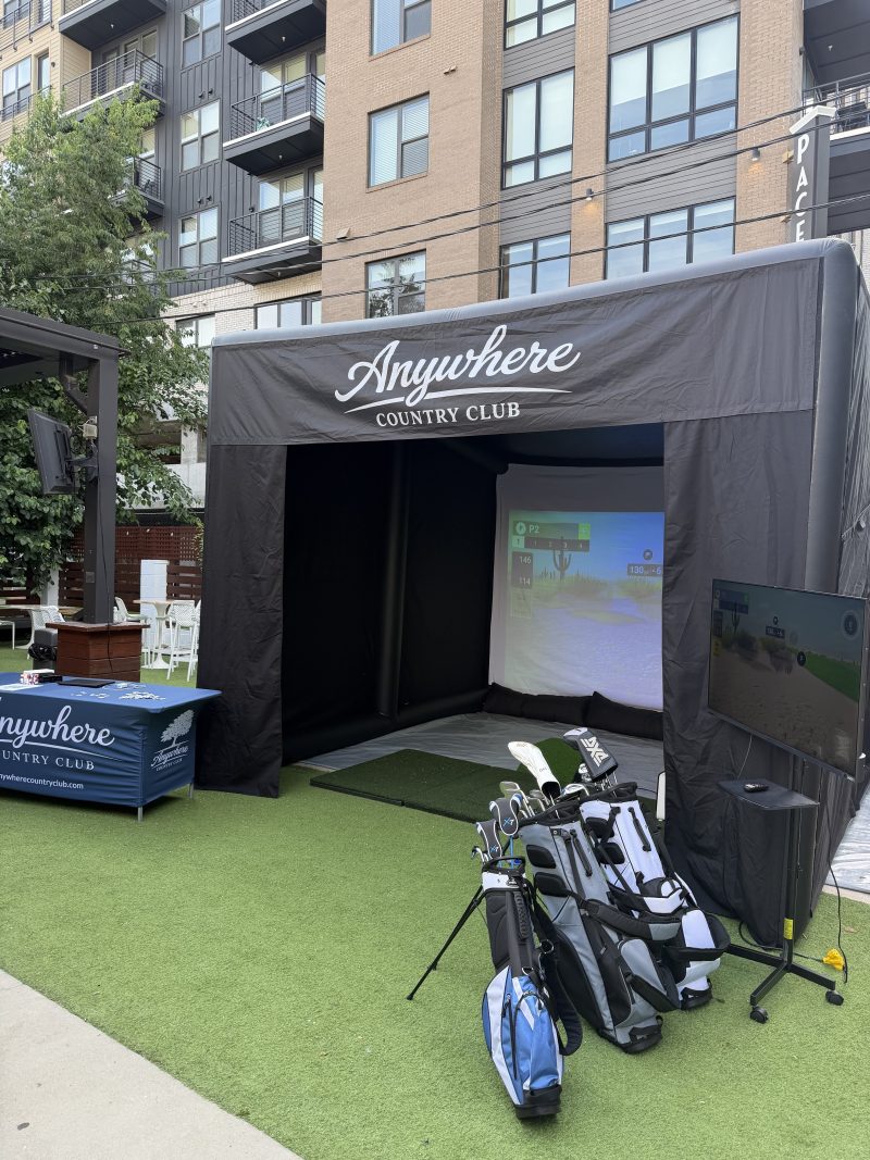 Charlotte golf simulator