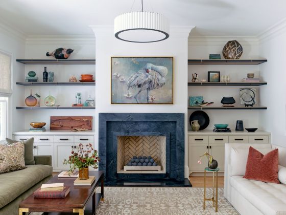 Living space designed by j. layton interiors