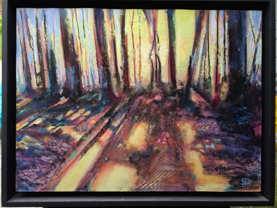 nick demarsico art depicting a landscape