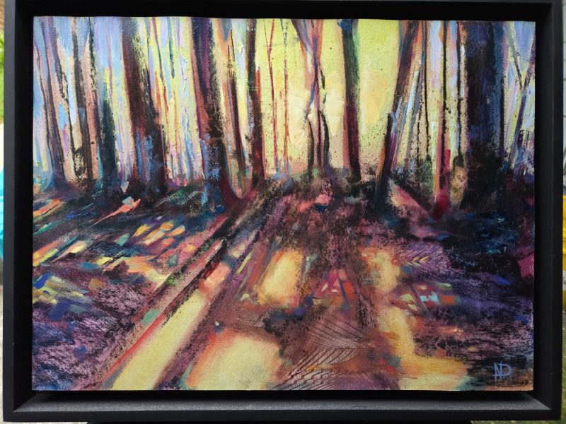 nick demarsico art depicting a landscape