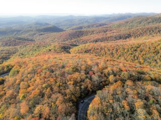 mountains that can be explored on carolina fall trips
